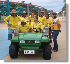 A Strand work crew